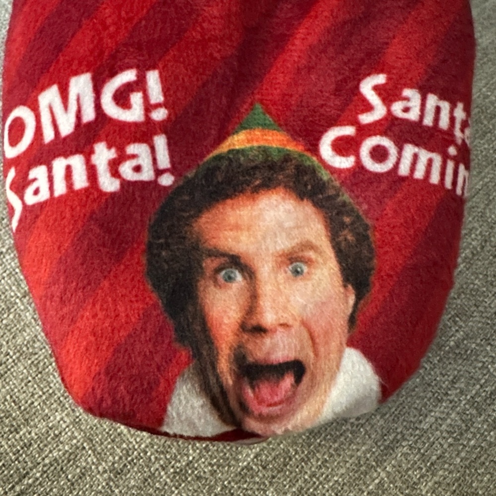 Elf movie slippers